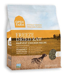 Open Farm Harvest Chicken Freeze Dried Raw Dog Food 13.5 oz